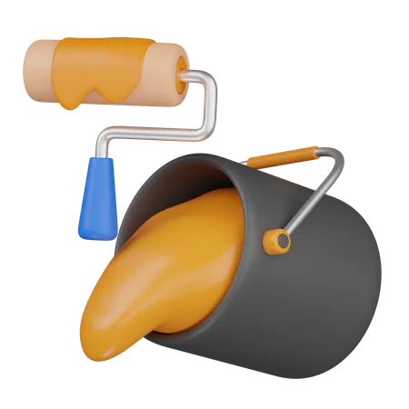 Paint tools  3D Icon