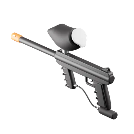 Paintballpistole  3D Icon