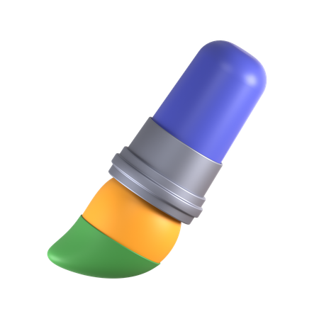Paintbrush  3D Icon