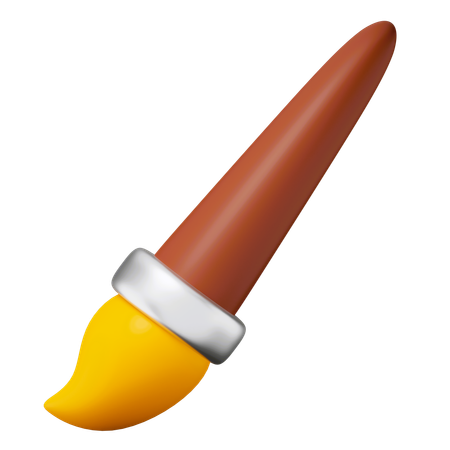 Paintbrush  3D Icon