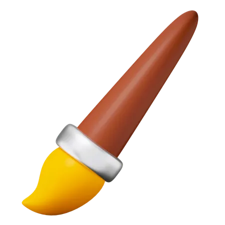 Paintbrush  3D Icon