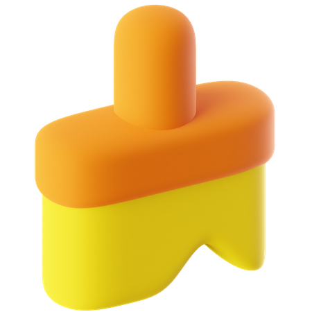 Paintbrush  3D Icon