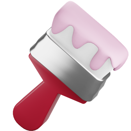 Paintbrush  3D Icon