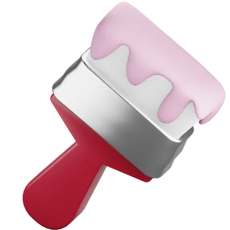 Paintbrush  3D Icon