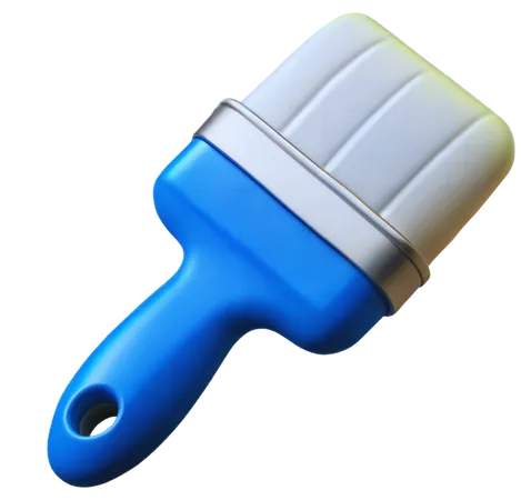 Paintbrush  3D Icon