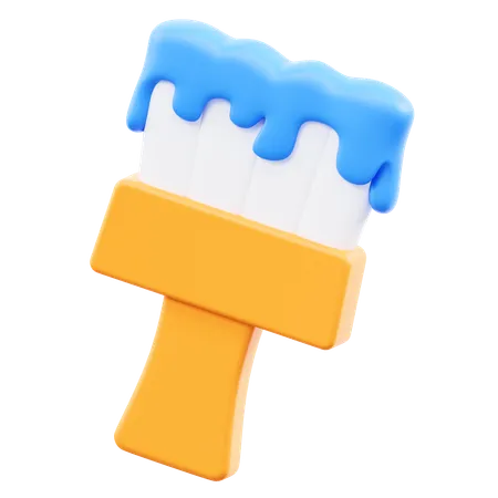 Paintbrush  3D Icon