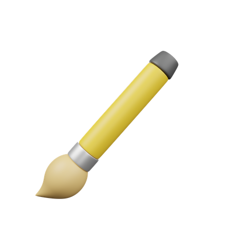 Paintbrush  3D Icon