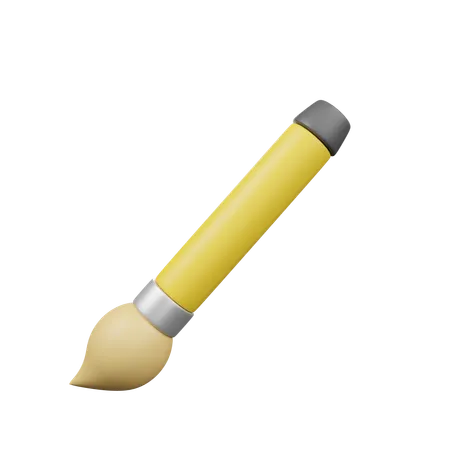 Paintbrush  3D Icon