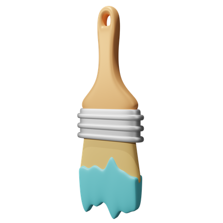 Paintbrush  3D Icon
