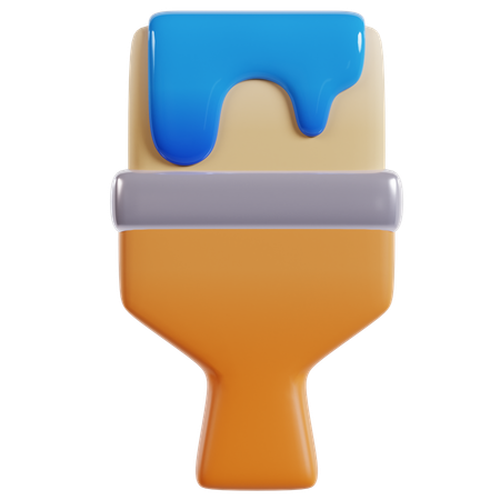 Paintbrush Tool  3D Icon