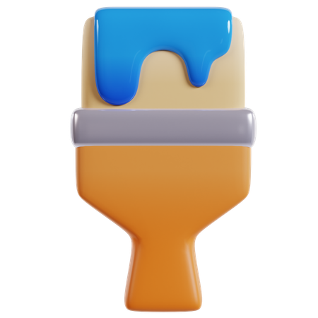 Paintbrush Tool  3D Icon
