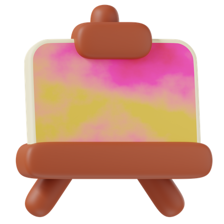 Painting  3D Icon