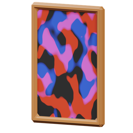 Painting  3D Icon
