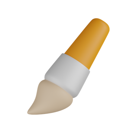 Painting Brush 3D Icon