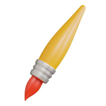Painting Brush  3D Icon