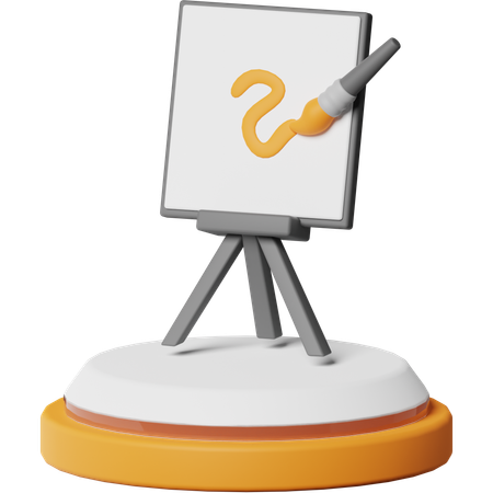 Painting Canvas  3D Icon