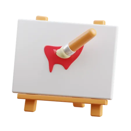 Painting Canvas  3D Icon