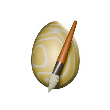 Painting Eggs  3D Icon