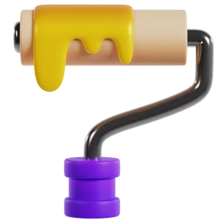 Painting Roller  3D Icon