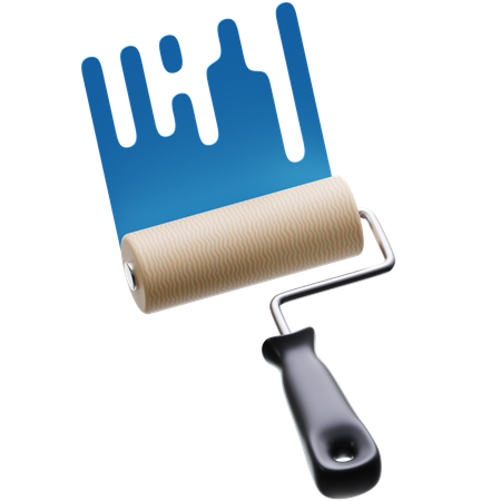 Painting Roller  3D Icon