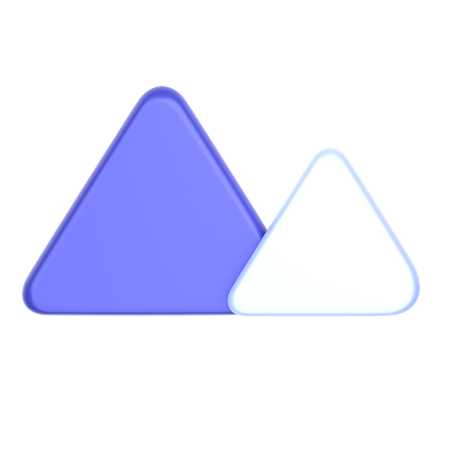 Paisagem  3D Icon