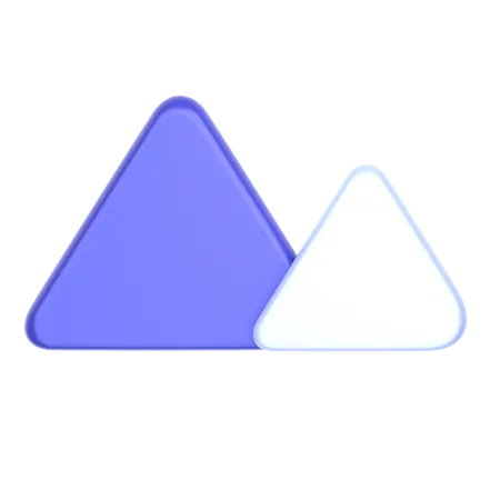 Paisagem  3D Icon