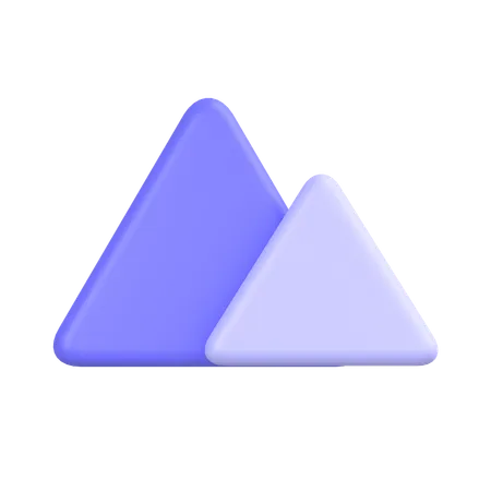 Paisaje  3D Icon