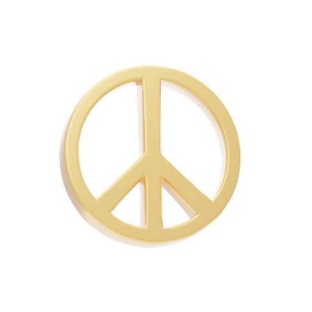 Paix  3D Icon