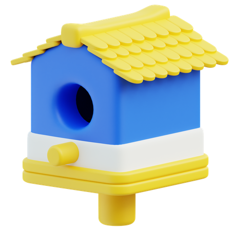 Pajarera  3D Icon