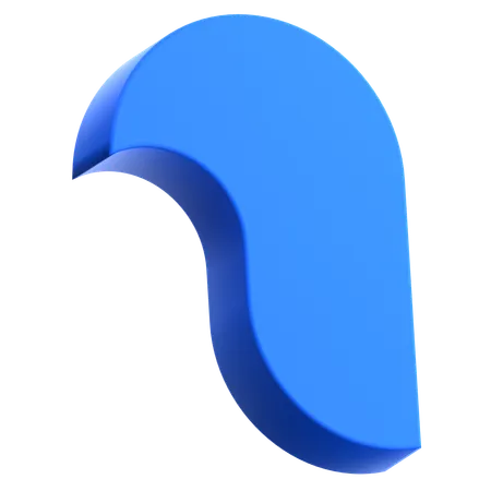 Pájaro  3D Icon