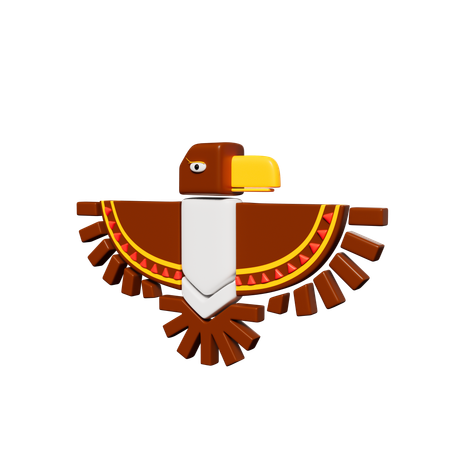 Pájaro africano  3D Icon