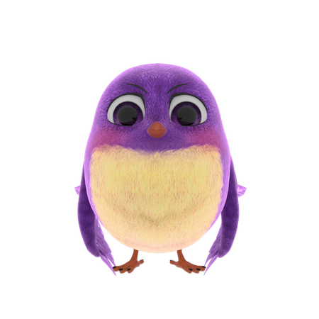 Lindo pájaro  3D Icon