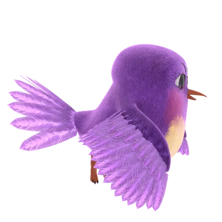 Lindo pájaro  3D Icon