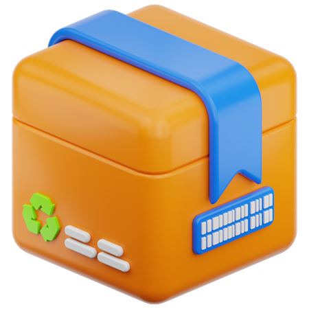 Paketbox  3D Icon