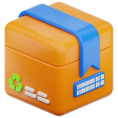 Paketbox  3D Icon