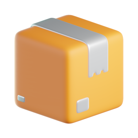 Paketbox  3D Icon