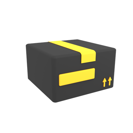 Paketbox  3D Icon