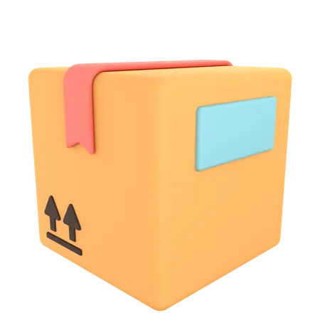 Paketbox  3D Icon