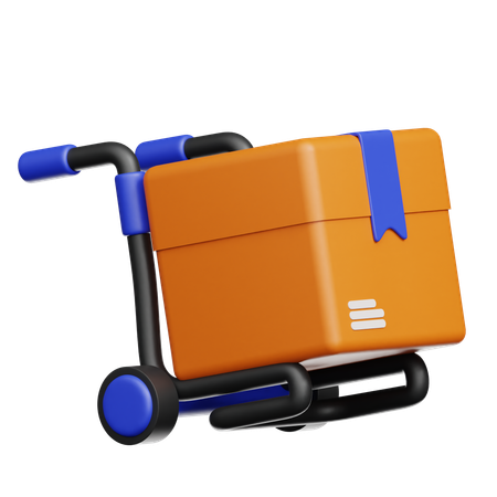 Paketwagen  3D Icon