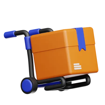 Paketwagen  3D Icon