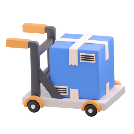 Paketwagen  3D Icon