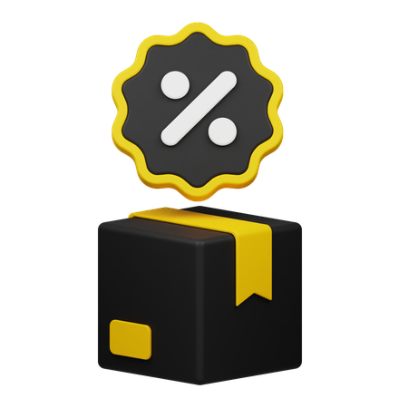 Paketrabatt  3D Icon