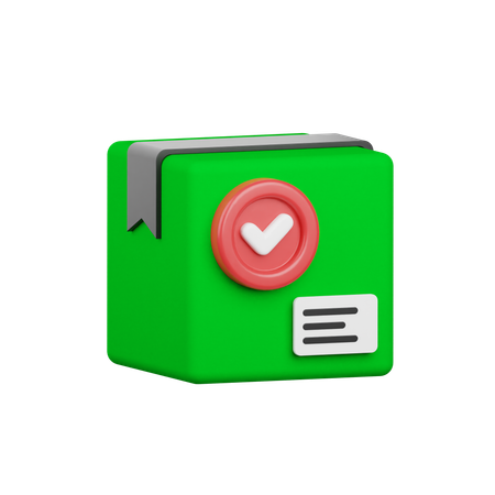 Paketsicherheit  3D Icon