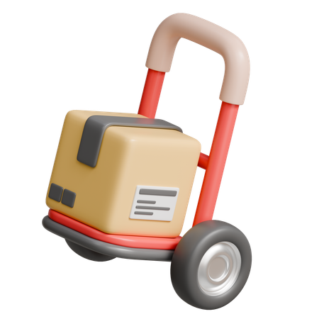 Paketwagen  3D Icon