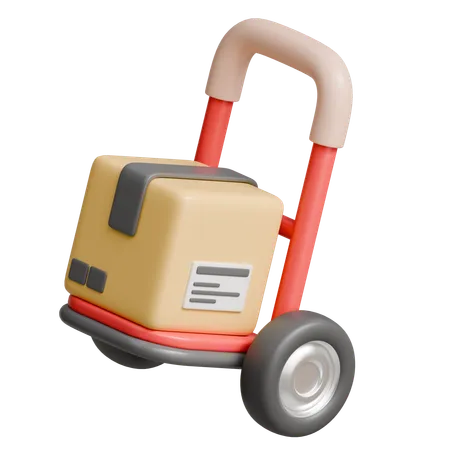 Paketwagen  3D Icon