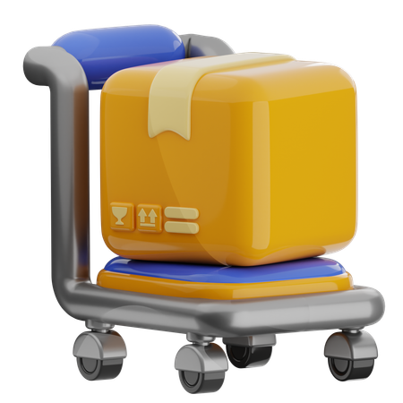 Paketwagen  3D Icon