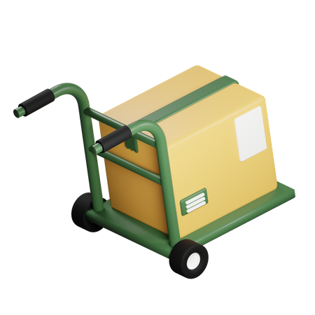 Paketwagen  3D Icon