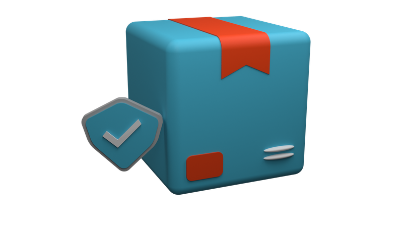 Paket verifiziert  3D Icon