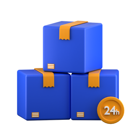 Pakete  3D Icon