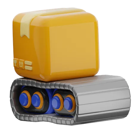 Paketförderer  3D Icon